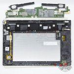 How to disassemble Lenovo Tab 4 TB-X304L, Step 11/2