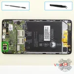 How to disassemble Lenovo A6000, Step 5/1