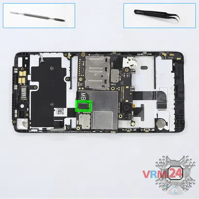 How to disassemble Lenovo S90 Sisley, Step 10/2