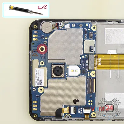 Cómo desmontar Meizu M5 M611H, Paso 14/1