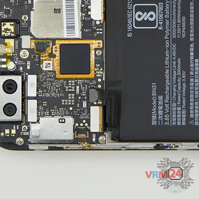 How to disassemble Xiaomi Mi A1, Step 4/3