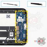 How to disassemble Asus ZenFone Go ZB552KL, Step 6/1