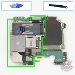 How to disassemble Samsung Galaxy S22 Ultra SM-S908, Step 18/1