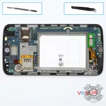 How to disassemble LG G2 mini D618, Step 7/1