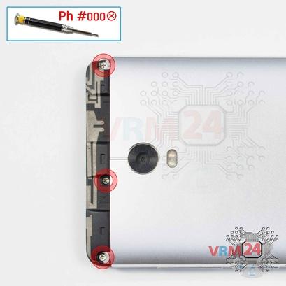 How to disassemble Lenovo Vibe P1, Step 4/1