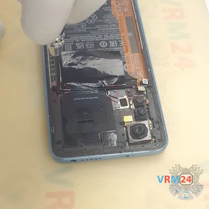 How to disassemble Xiaomi RedMi Note 12S, Step 7/3