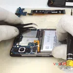 Cómo desmontar Samsung Galaxy A41 SM-A415, Paso 13/2
