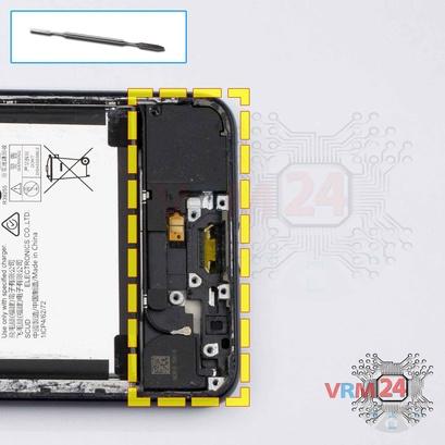 How to disassemble Nokia 5.1 Plus TA-1105, Step 13/1