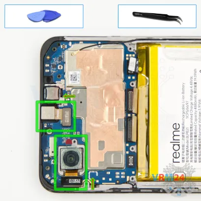 Как разобрать Realme C61, Шаг 14/1