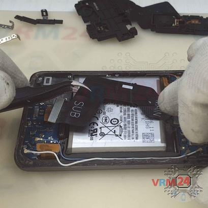 Como desmontar Samsung Galaxy A80 SM-A805, Passo 13/4