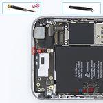 How to disassemble Apple iPhone 6S, Step 10/2