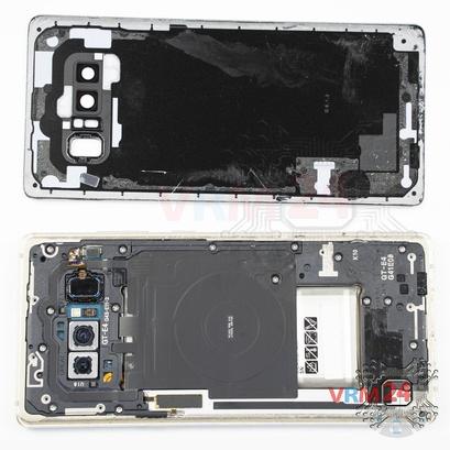 How to disassemble Samsung Galaxy Note 8 SM-N950, Step 3/2