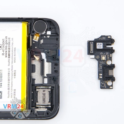 How to disassemble Realme C30, Step 13/2