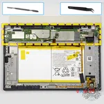 How to disassemble Lenovo Tab 4 Plus TB-X704L, Step 21/1