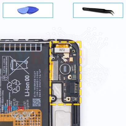 How to disassemble Xiaomi POCO M4 Pro, Step 11/1