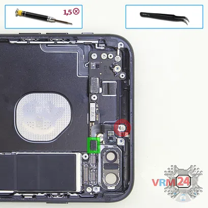 How to disassemble Apple iPhone 7 Plus, Step 17/1