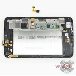 Cómo desmontar Samsung Galaxy Tab 3 7.0'' SM-T211, Paso 10/2