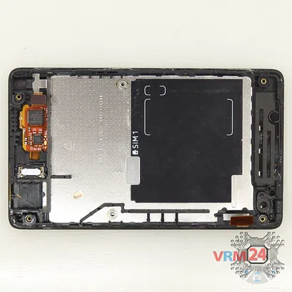 How to disassemble Nokia Asha 502 RM-921, Step 8/1