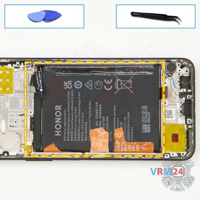 How to disassemble HONOR X8, Step 19/1