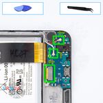 Cómo desmontar Samsung Galaxy A23 SM-A235, Paso 10/1