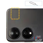 How to disassemble Honor X7b, Step 2/1