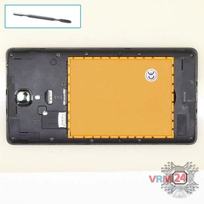 How to disassemble Xiaomi RedMi Note 1S, Step 2/1