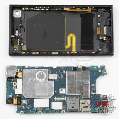 Как разобрать Sony Xperia XZ1 Compact, Шаг 16/2