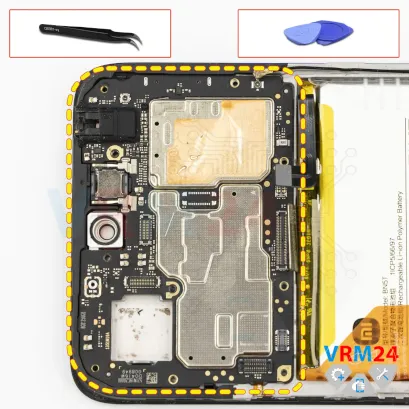 Cómo desmontar Xiaomi POCO M6, Paso 14/1