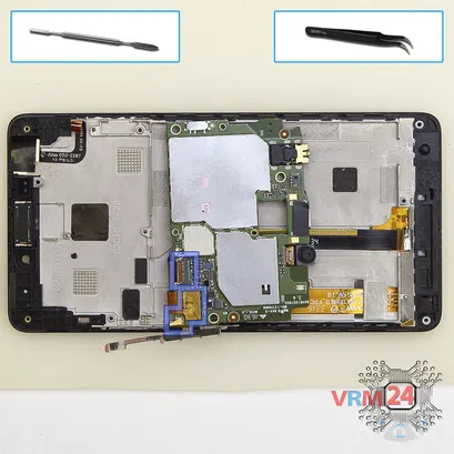 How to disassemble Lenovo Vibe P1m, Step 10/1