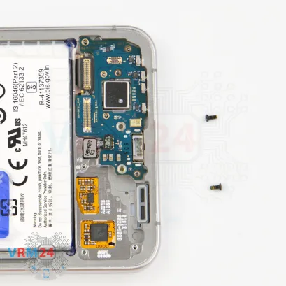 Как разобрать Samsung Galaxy S24 FE SM-S721, Шаг 12/2