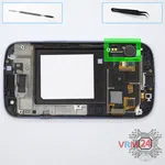 How to disassemble Samsung Galaxy S3 GT-i9300, Step 11/1