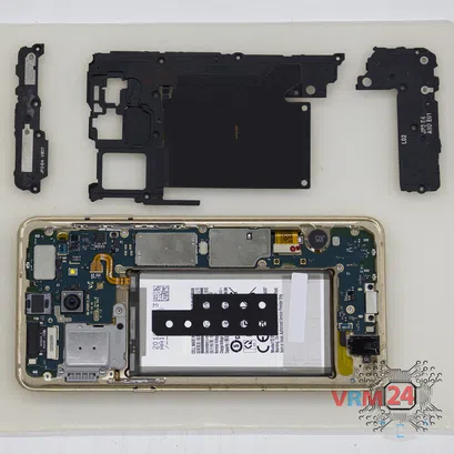 Cómo desmontar Samsung Galaxy A8 Plus (2018) SM-A730, Paso 4/2