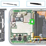 Como desmontar Huawei Y9s por si mesmo, Passo 6/1