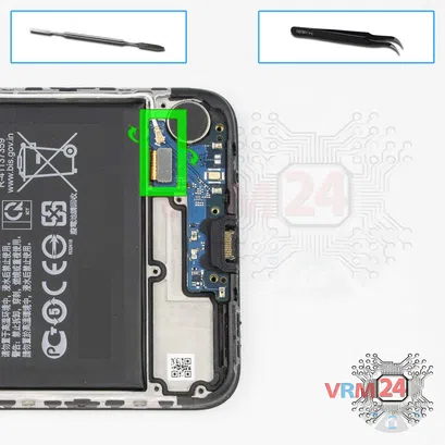 How to disassemble Samsung Galaxy A11 SM-A115, Step 12/1