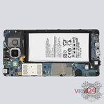 How to disassemble Samsung Galaxy A5 SM-A500, Step 3/3