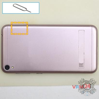 How to disassemble Asus ZenFone Live ZB501KL, Step 1/1