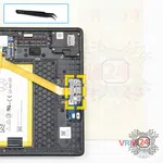 Cómo desmontar Lenovo Tab M10 Plus TB-X606F, Paso 8/1