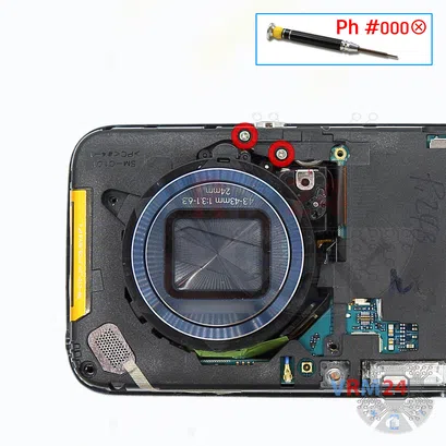Como desmontar Samsung Galaxy S4 Zoom SM-C101 por si mesmo, Passo 8/1