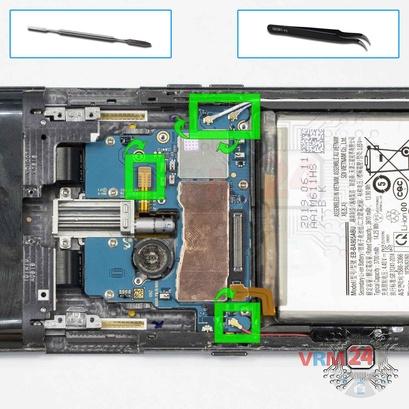 How to disassemble Samsung Galaxy A80 SM-A805, Step 17/1