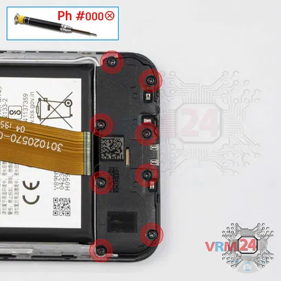 How to disassemble Samsung Galaxy M01 SM-M015, Step 7/1