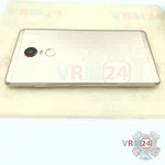 Como desmontar ZTE Nubia Z11 Max por si mesmo, Passo 1/2