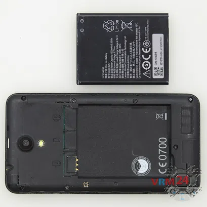 Cómo desmontar Lenovo A319 RocStar, Paso 2/2