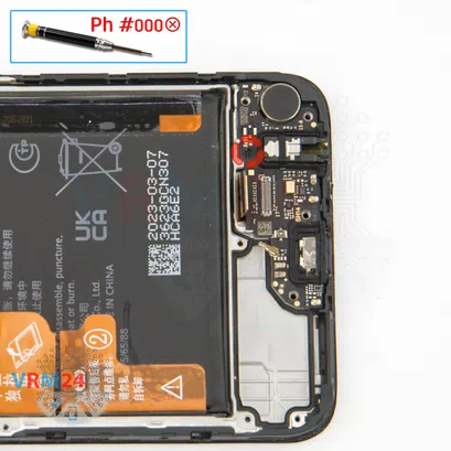 How to disassemble Honor X6, Step 15/1