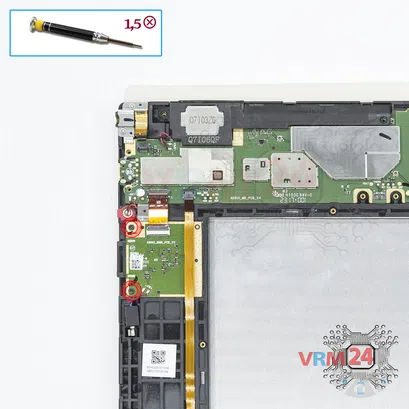 Cómo desmontar Lenovo Tab 4 TB-X304L, Paso 8/1