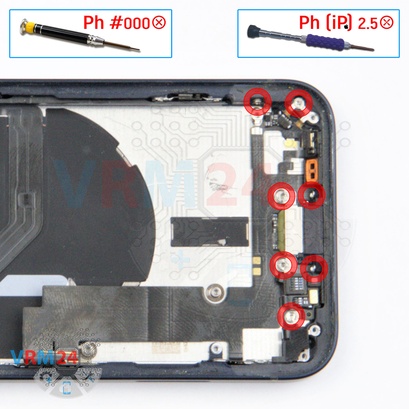 Cómo desmontar Apple iPhone 12 mini, Paso 19/1