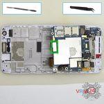How to disassemble HTC Desire 628, Step 11/1