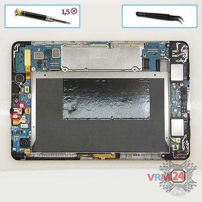 How to disassemble Samsung Galaxy Tab 7.7'' GT-P6800, Step 5/1