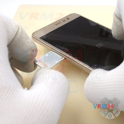 How to disassemble Xiaomi RedMi Note 3 Pro SE, Step 2/4