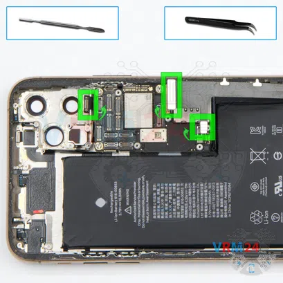 Cómo desmontar Apple iPhone 11 Pro Max, Paso 13/1