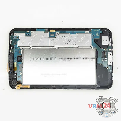 Cómo desmontar Samsung Galaxy Tab 3 7.0'' SM-T211, Paso 7/2